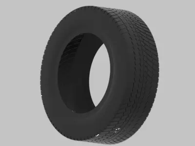 Classic tire 3D model