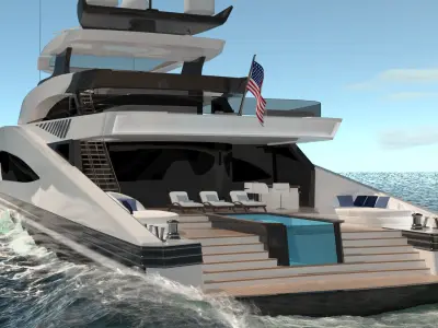 Collection Yachts July 2021 3D model