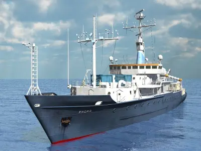 RV Knorr 3D model
