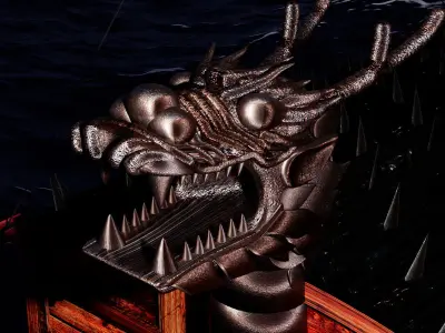 Korean Battle Ship Geobukseon 3D model