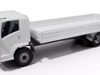 Rigid Truck 3D model