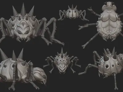 Space Bug 3D model