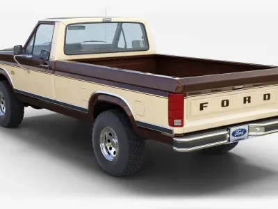 1986 Ford F-150 3D model