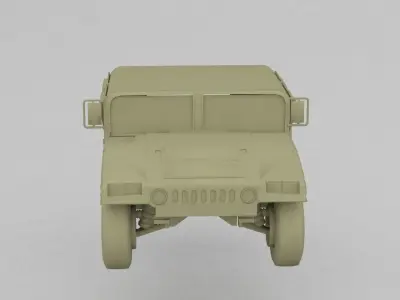 Humvee toy military vehicle 3D print model
