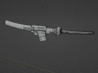 Murasama sword 3D model