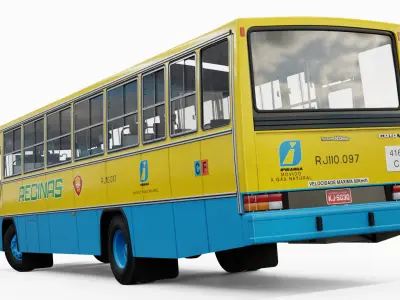 1989 Caio Padron Vitoria Reginas MB OF-1315 Gas 3D model