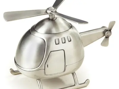 Lally Transportation Piggy Bank 3D model