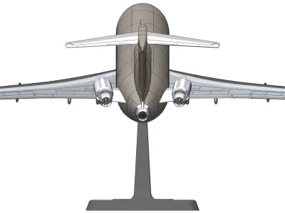 26802 Model kit Boeing 727-200 Up 3D print model