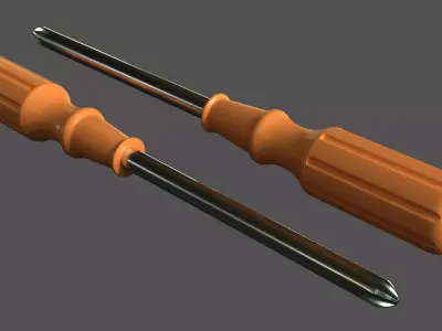 Phillips Head Screwdriver  3D model