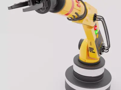 Robotic Arm 3D model get