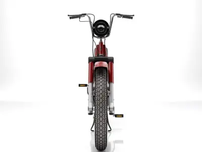 Si Piaggio 50 1983 3D model