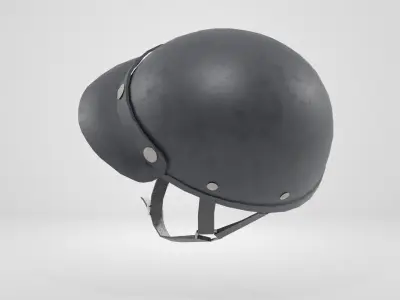 Safety Helmet Low-poly 3D model  Low-poly 3D model