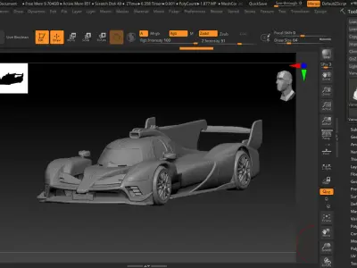 Vanwall Floyd 2025 3D Model 3D print model by roopikasiju