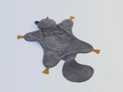 Squirrel Plush 3D model