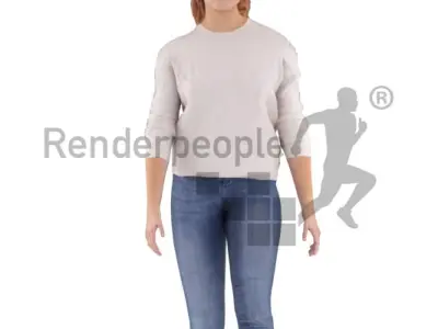 Melanie Animated 004 Walking