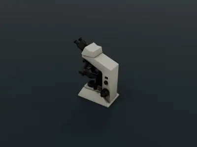 3D Microscope Model 3D model purchase