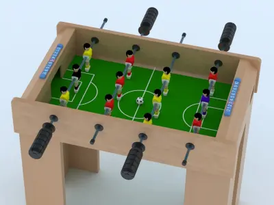 Football Table 3D model purchase