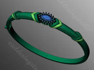 Bracelet akr1 3D print model