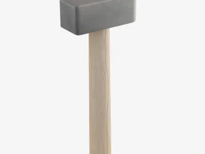 Heavy Hammer Low-poly 3D model