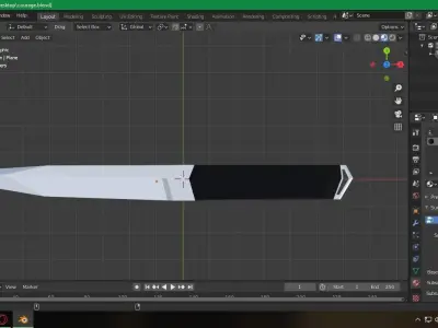 Steel Will Courage 321 Low-poly 3D model
