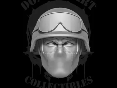Cobra Shock Trooper Fan Art 3D printable files 3D print model