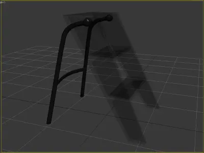 Kartell Upper Ladder Low-poly 3D model