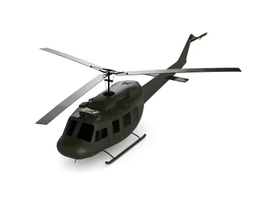 Utility Helicopter 3D model get