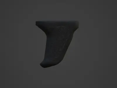 Handbrake M-LOK Grip Low-poly 3D model