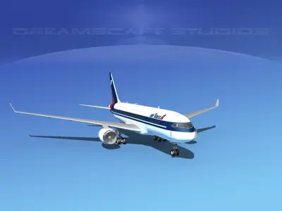 Boeing 787-8 Air Transat 3D model