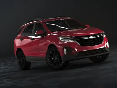 Chevrolet Equinox 2022 Low-poly 3D model