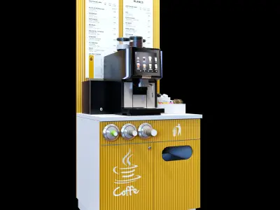 WMF Coffe store 3D model