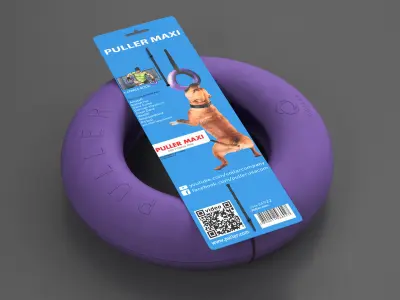 Outdoor Dog Toy Puller Maxi Package 3D model