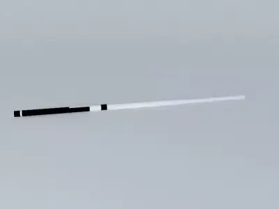 expandable baton Free 3D model