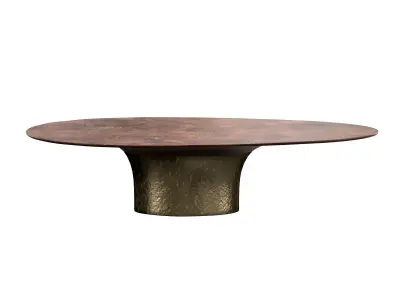 NR COPPER V1 LOW TABLE 3D model