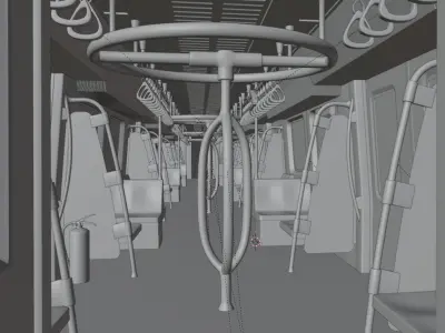 Inside of MRT 3D model