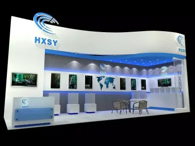 Exhibition - Area - 3X9-3DMAX2009-28 3D model