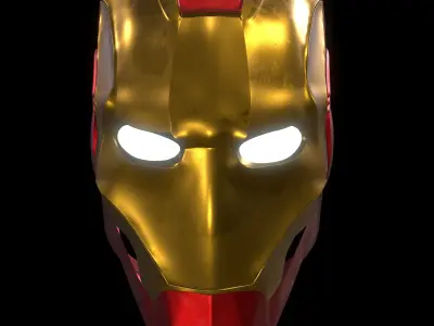 Ironman Helmet 3D model purchase