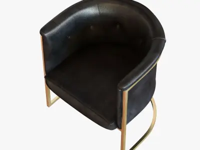 arteriors calvin chair 3D model