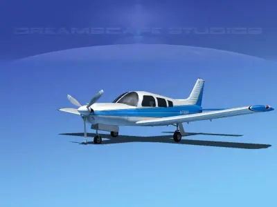 Piper Cherokee Arrow 3D model buy