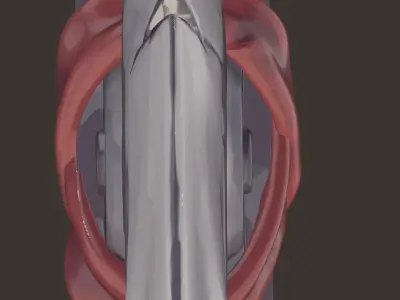 Stelezed sword Free low-poly 3D model
