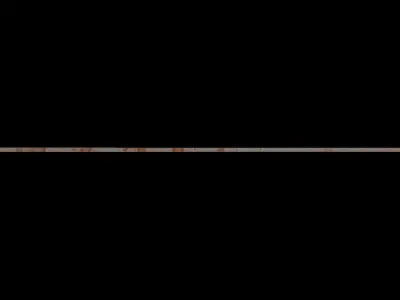 Steel walkway 3D model