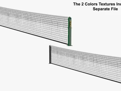 Tennis Sport Equipment Collection 3D model