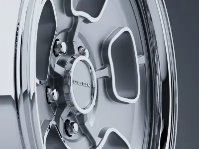 VISION WHEELS 148 Shift Low-poly 3D model
