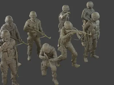 CzechSlovak Police Tactical Unit CPTU1 Pack1