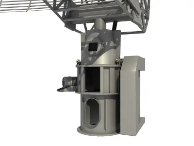 AN SPS-49 AIR SEARCH RADAR 3D model