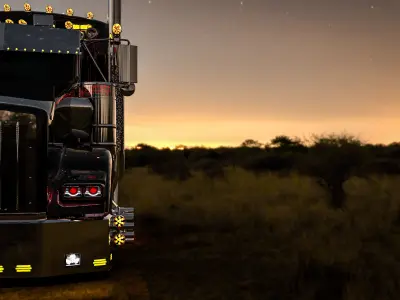 Kenworth T800 American Style JD 3D model