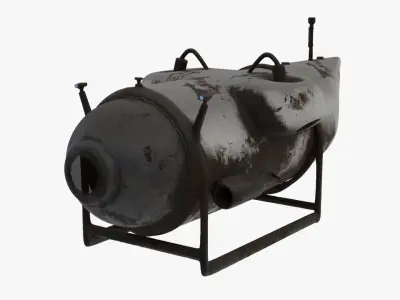 Mini Submarine 3D model