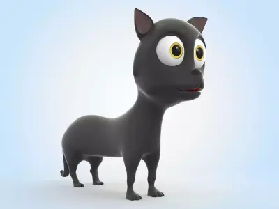 Black Cat 3D model
