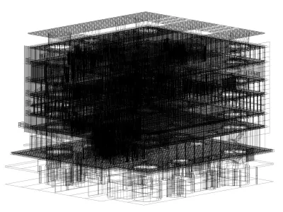 Sendai Mediatheque 3D model