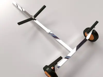 Boat Dolly 3D model